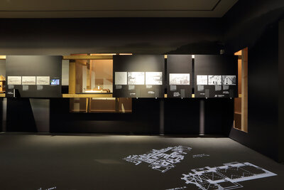 Ausstellungsansicht der Ausstellung "was War" der STEIERMARK SCHAU (der neuen Landesausstellung) im Museum für Geschichte