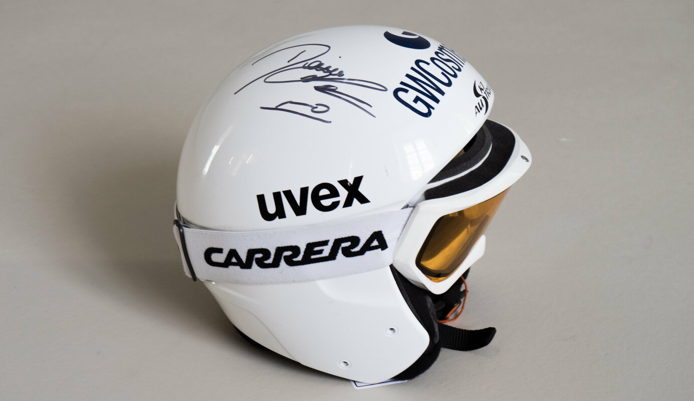 Helm von Daniela Iraschko-Stolz