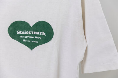 T-Shirt with Logo of Styria, „The green heart of Austria"