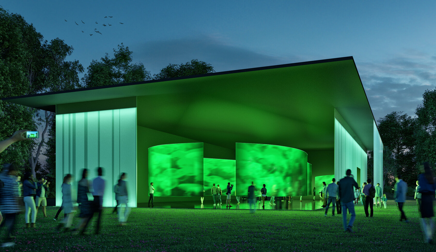 mobiler Pavillon